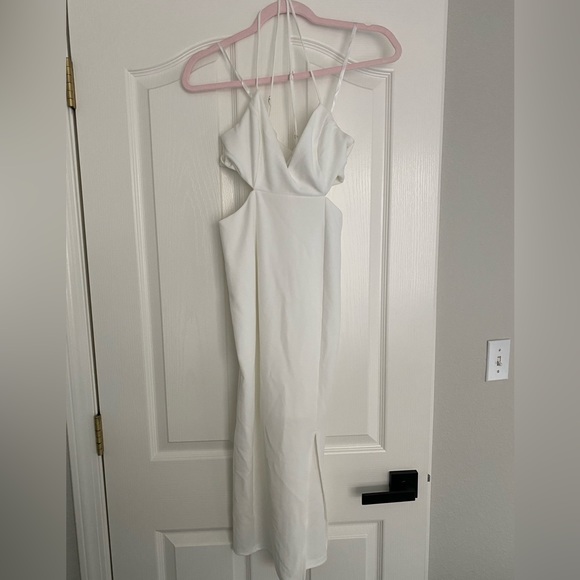 Hello molly white midi dress - Picture 4 of 5